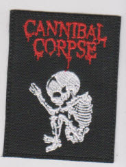 CANNIBAL CORPSE - LOGO (SKELETON) EMBROIDERED PATCH
