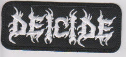 DEICIDE - DEICIDE EMBROIDERED PATCH