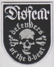 DISFEAR - DEFENDERS OF THE DBEAT EMBROIDERED PATCH