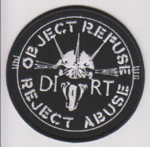 DIRT - OBJECT REFUSE EMBROIDERED PATCH