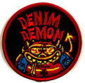 EMBROIDERED PATCH - DENIM DEMON PATCH