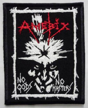 AMEBIX - NO GODS NO MASTERS EMBROIDERED PATCH