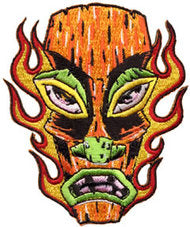 EMBROIDERED PATCH - FORBES FLAMMING TIKI