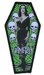 VAMPIRA - COFFIN EMBROIDERED PATCH