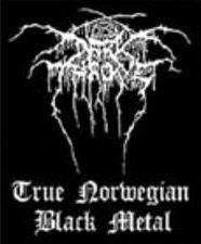 DARKTHRONE - TRUE NORVEGIAN BLACK METAL EMBROIDERED PATCH