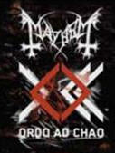 MAYHEM - ORDO AD CHAO EMBROIDERED PATCH