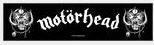 MOTORHEAD - LOGO SUPER STRIP EMBROIDERED PATCH