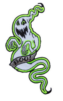 EMBROIDERED PATCH - BOO GHOST GLOW PATCH