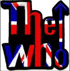 WHO - FLAG W/ ARROW EMBROIDERED PATCH