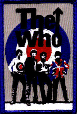 WHO - BAND W/ TARGET EMBROIDERED PATCH