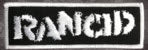 RANCID - RANCID EMBROIDERED PATCH