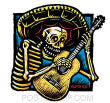 EMBROIDERED PATCH - ALMERA GUITARRO PATCH