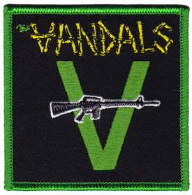 VANDALS - PEACE THROUGH VANDALISM EMBROIDERED PATCH