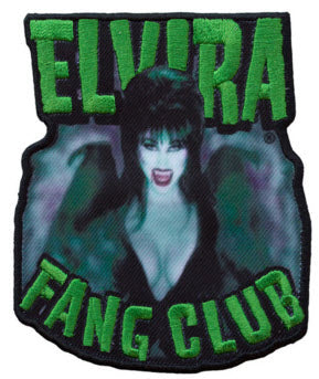 ELVIRA - FANG CLUB PATCH – Headline Records