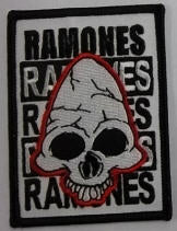 RAMONES - PINHEAD EMBROIDERED PATCH