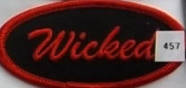 EMBROIDERED PATCH - WICKED PATCH