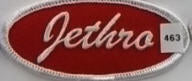 EMBROIDERED PATCH - JETHRO PATCH