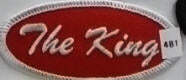 EMBROIDERED PATCH - THE KING PATCH