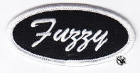 EMBROIDERED PATCH - FUZZY PATCH