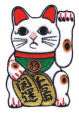 EMBROIDERED PATCH - FORTUNE KITTY PATCH