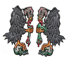 EMBROIDERED PATCH - VULTURE (PAIR) PATCH