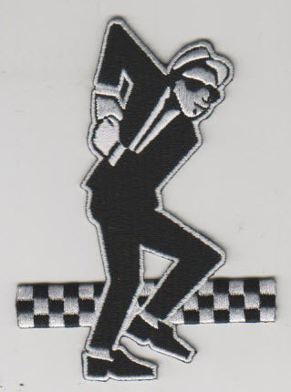 EMBROIDERED PATCH - SKANKING MAN