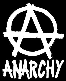 WOVEN PATCH - ANARCHY WITH "A"