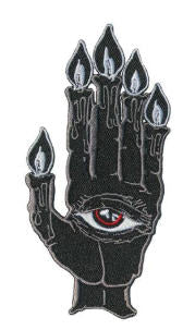 EMBROIDERED PATCH - HAND OF GLORY