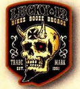 LUCKY 13 - BOOZE BIKES & BROADS EMBROIDERED PATCH
