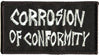 CORROSION OF CONFORMITY - CORROSION OF CONFORMITY EMBROIDERED PATCH