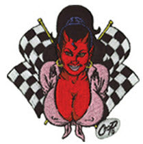 COOP - FLAG GIRL EMBROIDERED EMBROIDERED PATCH