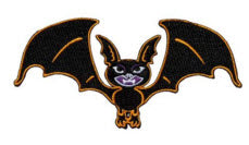 EMBROIDERED PATCH - VINTAGE BAT