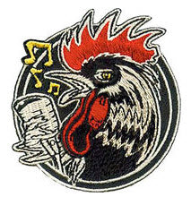 EMBROIDERED PATCH - KRUSE ROCKABILLY ROOSTER