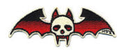 EMBROIDERED PATCH - ILLICIT BAT SKULL