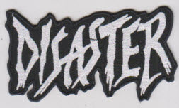 DISASTER - DISASTER EMBROIDERED PATCH