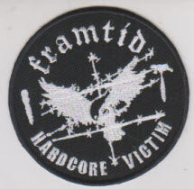FRAMTID - HARDCORE VICTIM EMBROIDERED PATCH