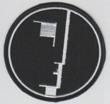 BAUHAUS - LOGO EMBROIDERED PATCH