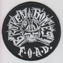 BROKEN BONES - FOAD EMBROIDERED PATCH