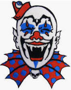 EMBROIDERED PATCH - KREEPY CLOWN PATCH