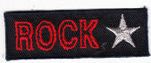 EMBROIDERED PATCH - ROCK STAR PATCH