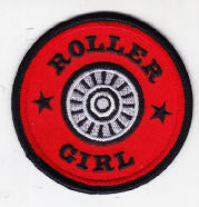 EMBROIDERED PATCH - ROLLER GIRL PATCH