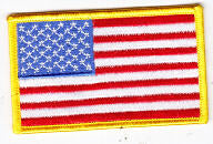 EMBROIDERED PATCH - US FLAG PATCH