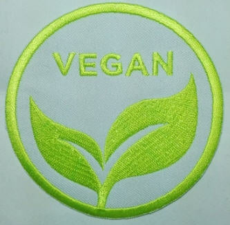 EMBROIDERED PATCH - VEGAN PATCH