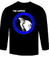 GERMS - DARBY WITH CIRCLE LONG SLEEVE TEE SHIRT