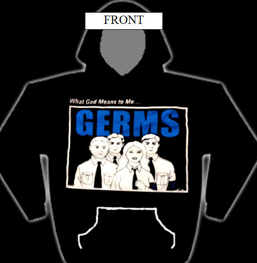 GERMS - WHAT GOD MEANS TO ME HOODIE SWEATSHIRT
