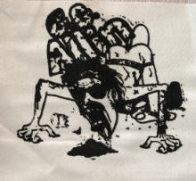 GG ALLIN - CARTOON PATCH