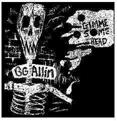 GG ALLIN - GIMME SOME HEAD PATCH