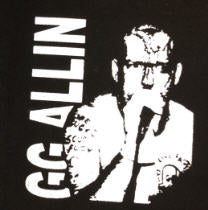 GG ALLIN - SINGING PATCH