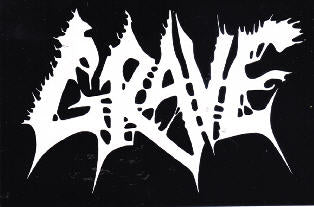 GRAVE - GRAVE STICKER
