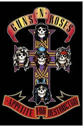 GUNS N ROSES - APPETITE FOR DESTRUCTION POSTER